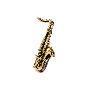 G´MUSICAL Gold Tenor Saxophone Pin